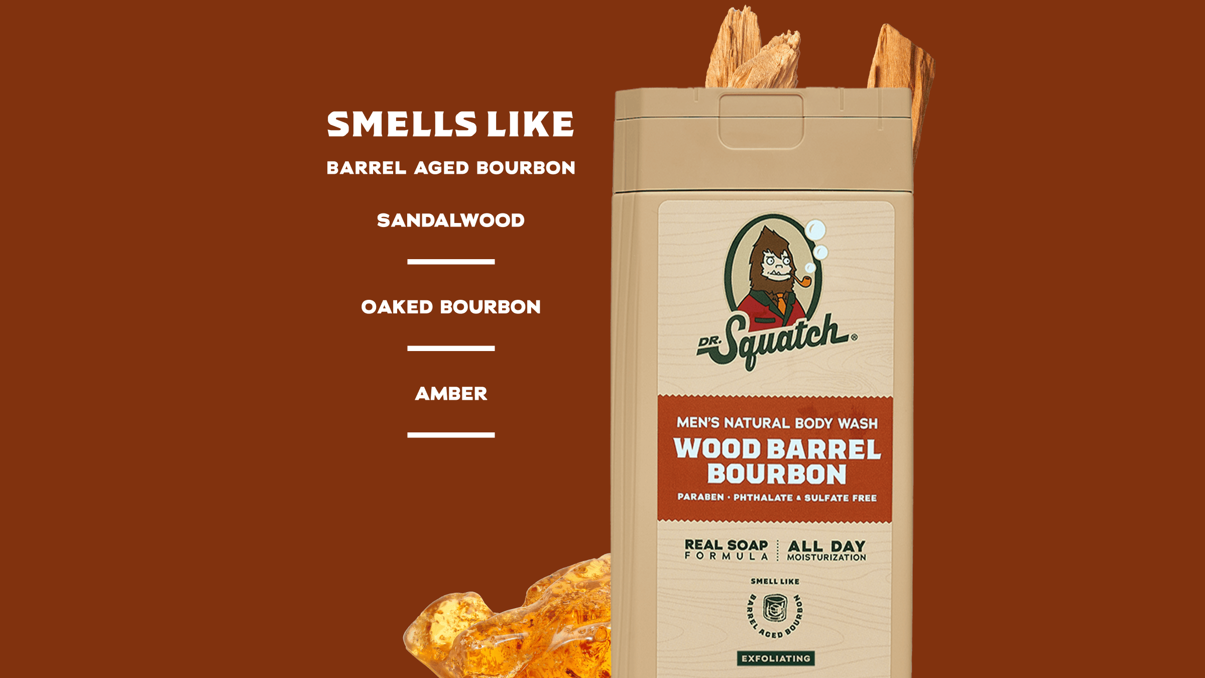 Alternative view of Exfoliating Body Wash  Wood Barrel Bourbon